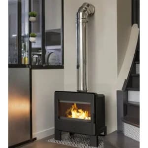 Estufa de leña DEVILLE SANDY 8 kW, versión LAB